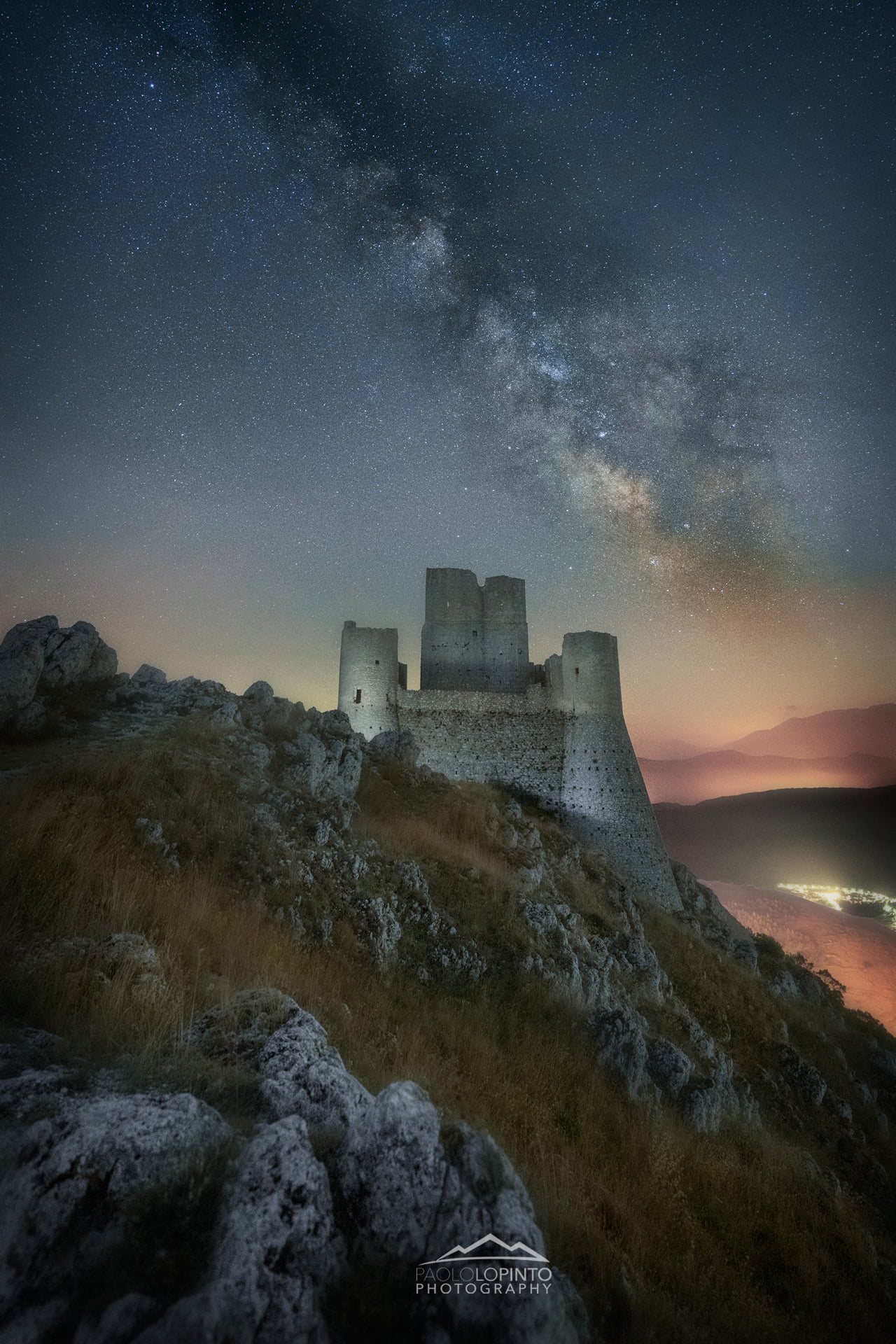 rocca calascio via lattea