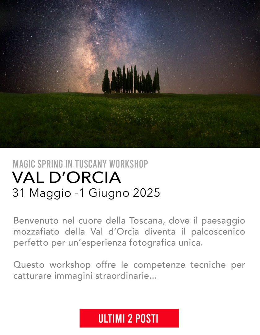 Workshop fotografico Rocca Calascio, Fotografia notturna, Via Lattea