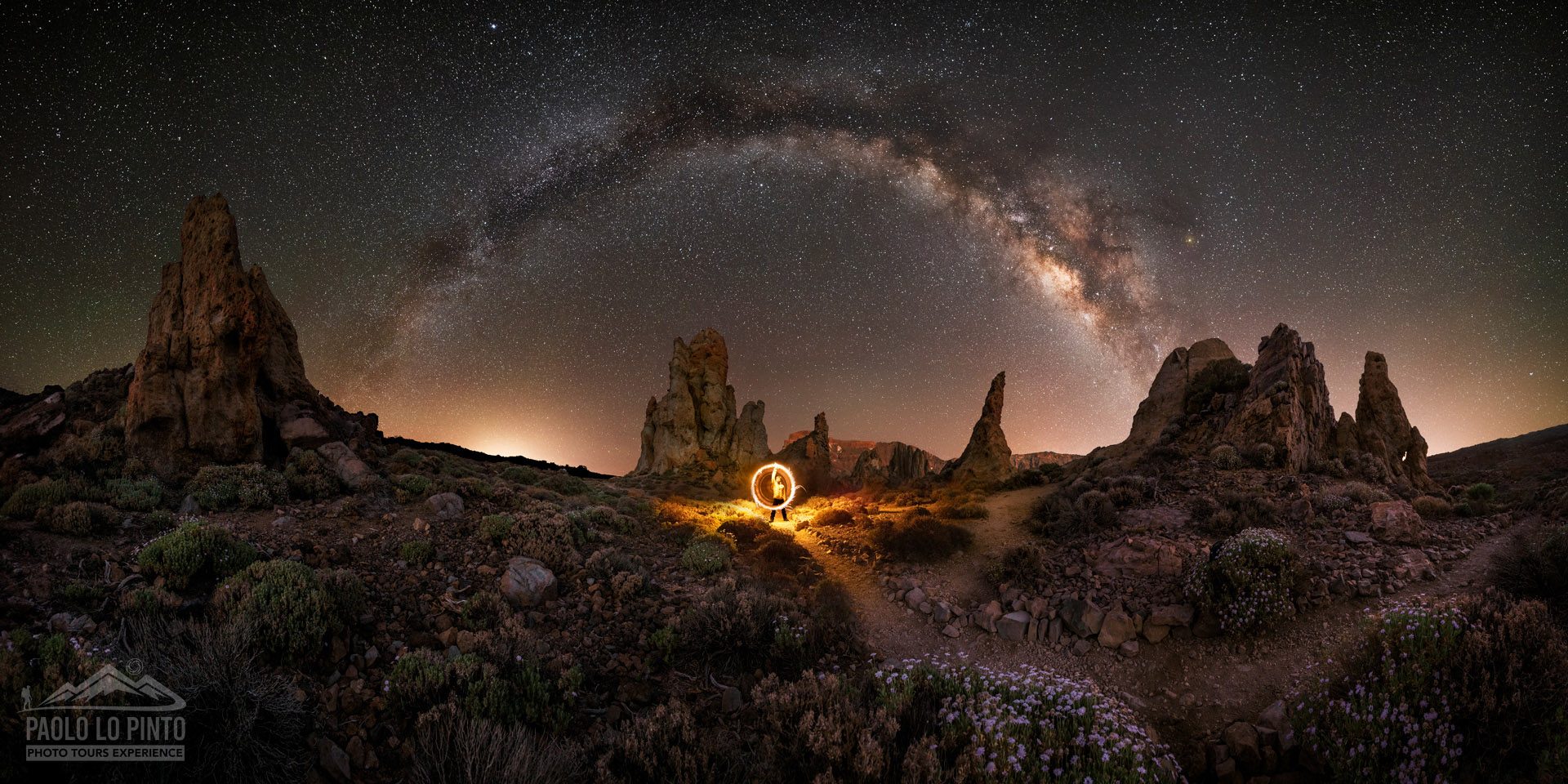 viaggio-fotografico-a-tenerife-pano-teide viaggio fotografico a tenerife arco della via lattea nel parco nazionale del teide a roques de garcia