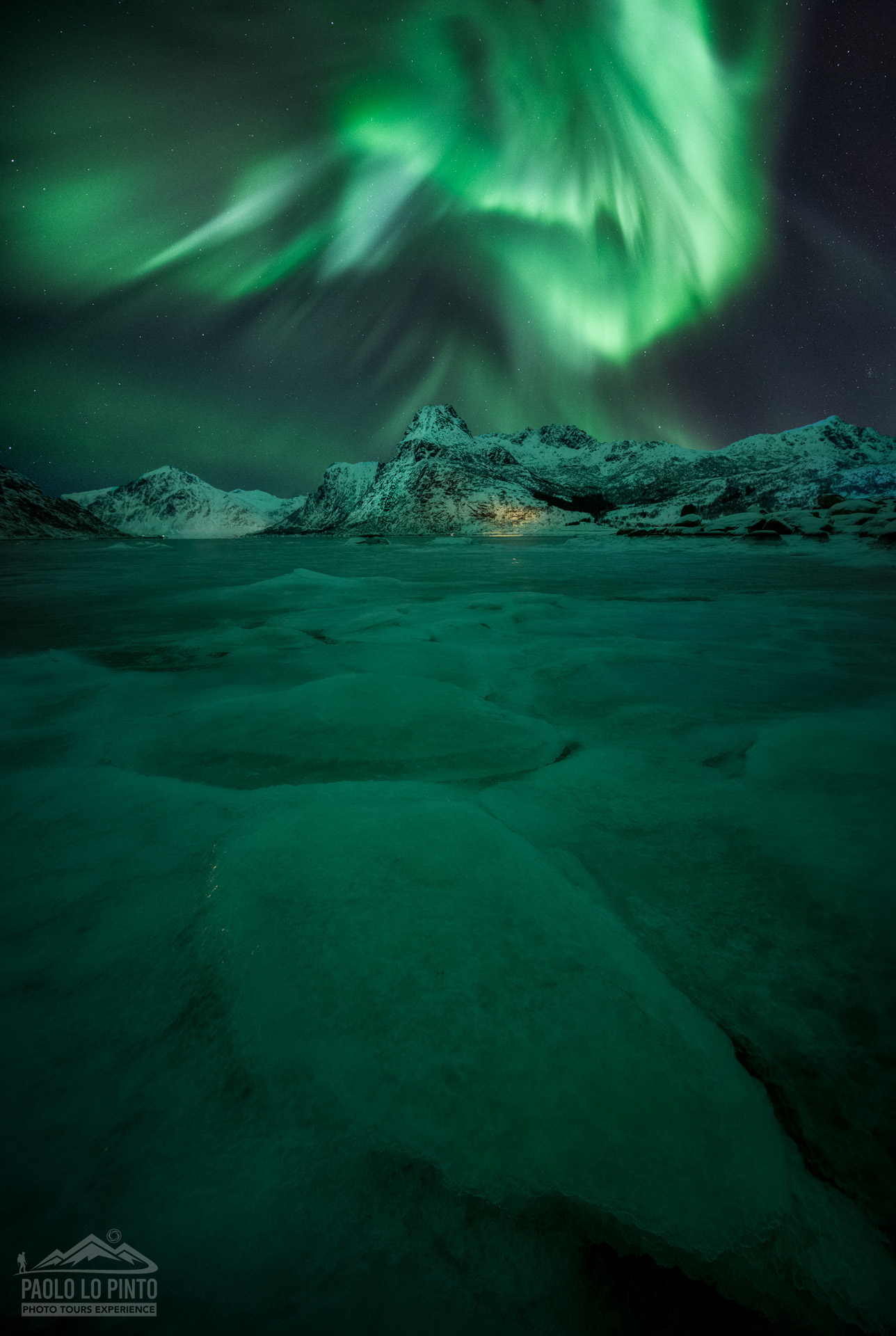 viaggio fotografico isole lofoten aurora boreale intensità k6