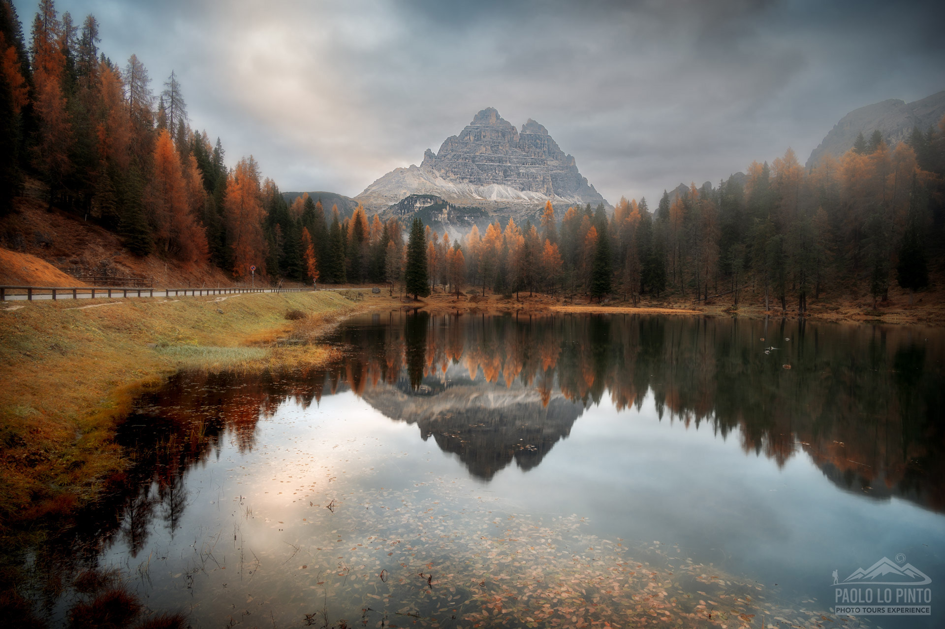 workshop-fotografico-dolomiti-lago-antorno workshop fotografico nelle dolomiti autunno sul lago antorno comune di auronzo