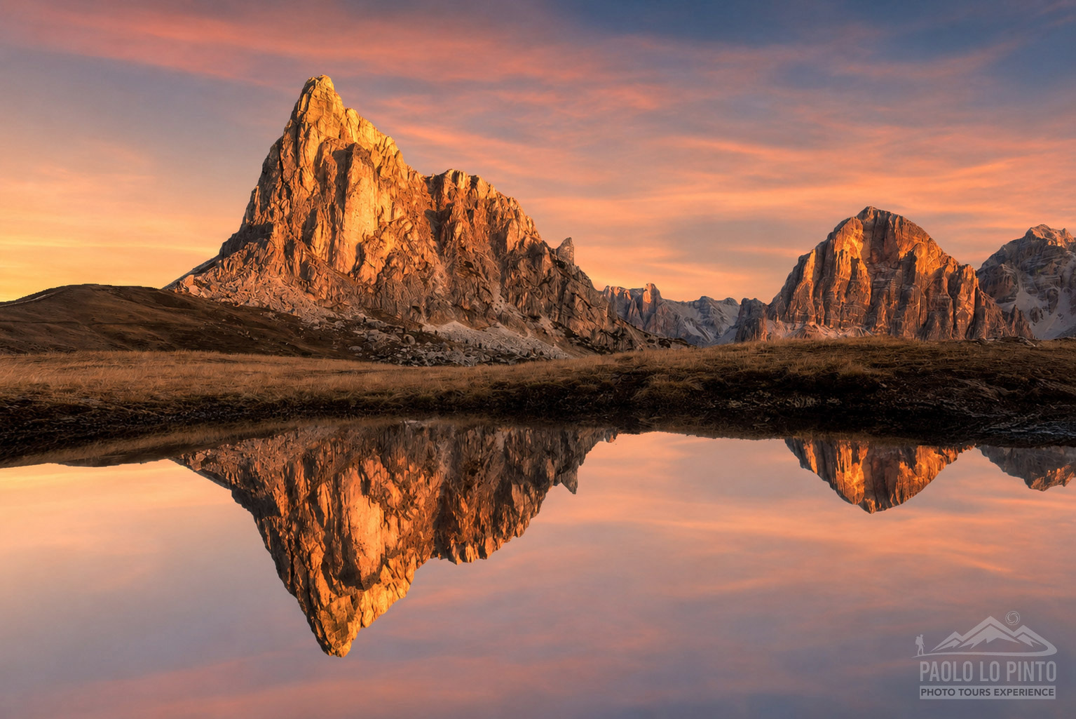 workshop-fotografico-nelle-dolomiti-ra-gusela workshop fotografico nelle dolomiti riflessi ra gusela